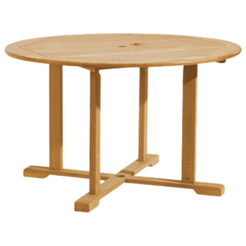 Oxford 48" Round Dining Table, Natural