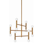 Dainolite - Dainolite AVA-2012C-VB Ava - Twelve Light Chandelier - No. of Rods: 3  Mounting DirectAva Twelve Light Cha Vintage Bronze *UL Approved: YES Energy Star Qualified: YES ADA Certified: n/a  *Number of Lights: Lamp: 12-*Wattage:60w E12 bulb(s) *Bulb Included:No *Bulb Type:E12 *Finish Type:Vintage Bronze