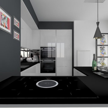 En plein cœur de #Tours, une cuisine #SieMatic #pure SLC