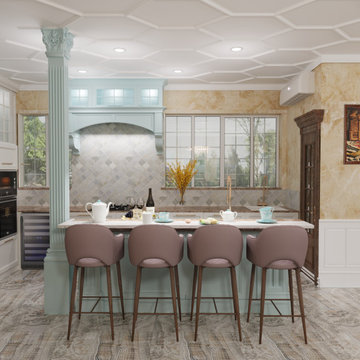 Two-family Jewish traditional house in Brooklyn