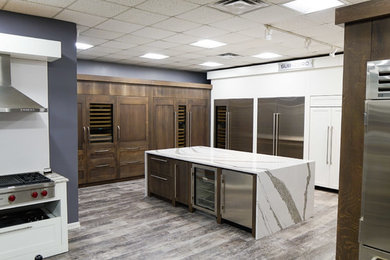 Photo of a contemporary kitchen in Atlanta.