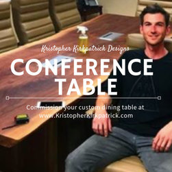 Black Walnut Conference Table - Drafting Tables