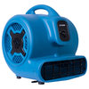 XPOWER P-830 1 HP 3600 CFM Air Mover, Carpet Dryer, Floor Fan, Blower