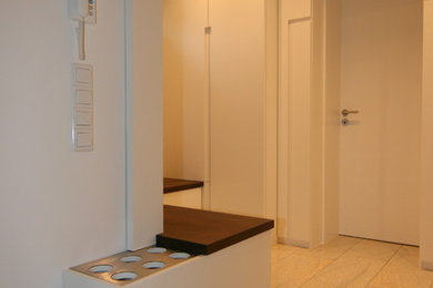Moderner Eingang in Frankfurt am Main