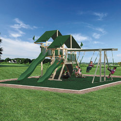 SK30 Mega Mountain Vinyl Swingset - Kids Toys And Games