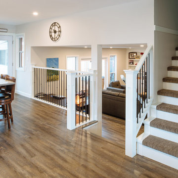 Chilliwack split level home gets a Kitchen and main living area redo