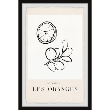 "Les Oranges" Framed Painting Print, 8x12