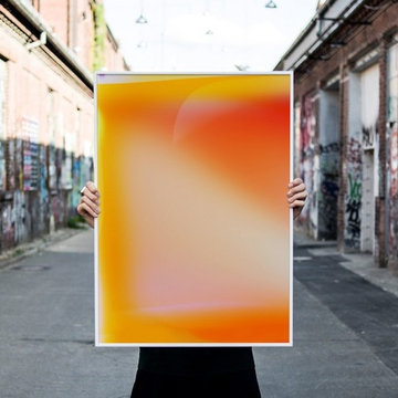 Jonas Lund - No. 2 / No. 60,000 (yellow, orange, red)