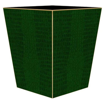 Green Crock Wastepaper Basket