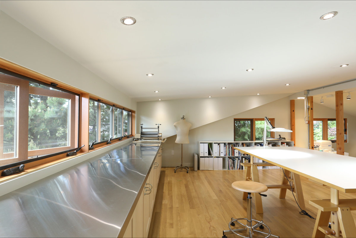 Judy's Airy and Light-filled Art Studio