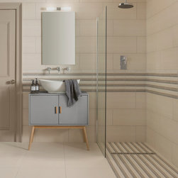 Mokara Ivory Ceramic Floor and Wall Tiles - Tile
