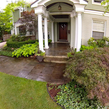 Birmingham MI Custom Stone Walls w/ Pool