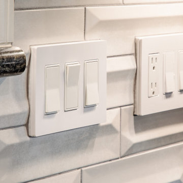 Sleek & Minimalist Light Switch Detail
