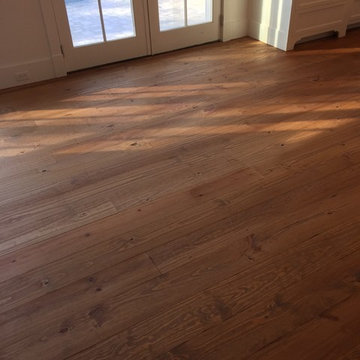 8" southern yellow knotty pine