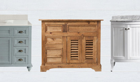 Rustic and Farmhouse Vanities Under $1,000