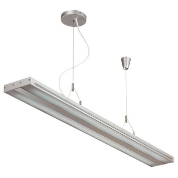 Giada Pendants, Silver Aluminum With Frost shade
