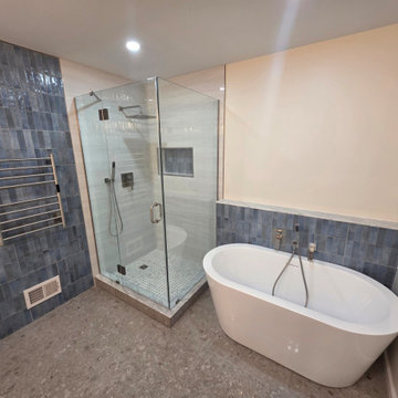Master bathroom full reno in Manalapan, NJ