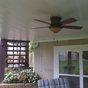 Deck ceiling - Under deck ceiling system