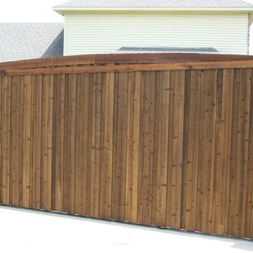 Arch Top Automatic Sliding Gate