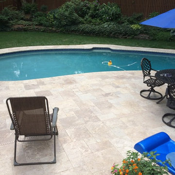 JW Contracting, Inc. - Pool & Deck Renovation Torreon Travertine