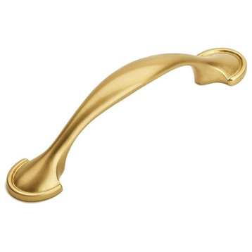 Cosmas 6632GC Gold Champagne Cabinet Pull - 3" Hole Spacing