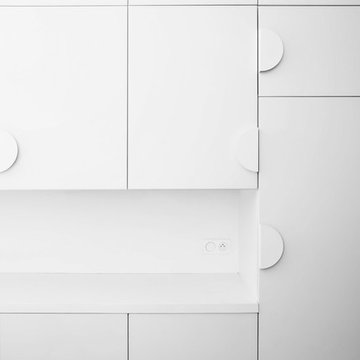 Transformation de deux chambres de bonne en un studio, RL-Studio, Paris 15