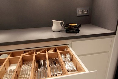 Exemple d'une cuisine tendance.