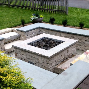 Stone used for outdoor living areas