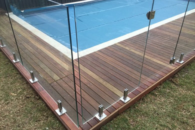 Spotted Gum Pool Deck