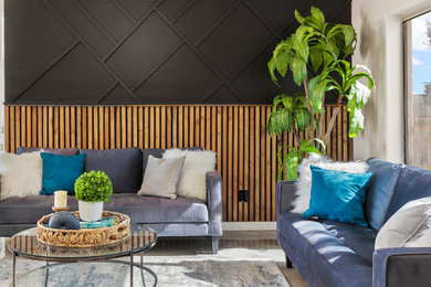 Inspiration for a modern living room remodel in Phoenix
