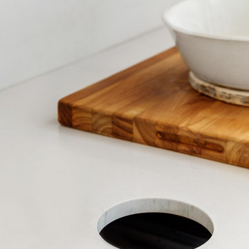 Calacatta Nuvo Caesarstone Quartz Kitchen