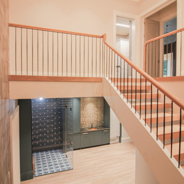 Project #81 | Modern Staircase with Integrated Seating