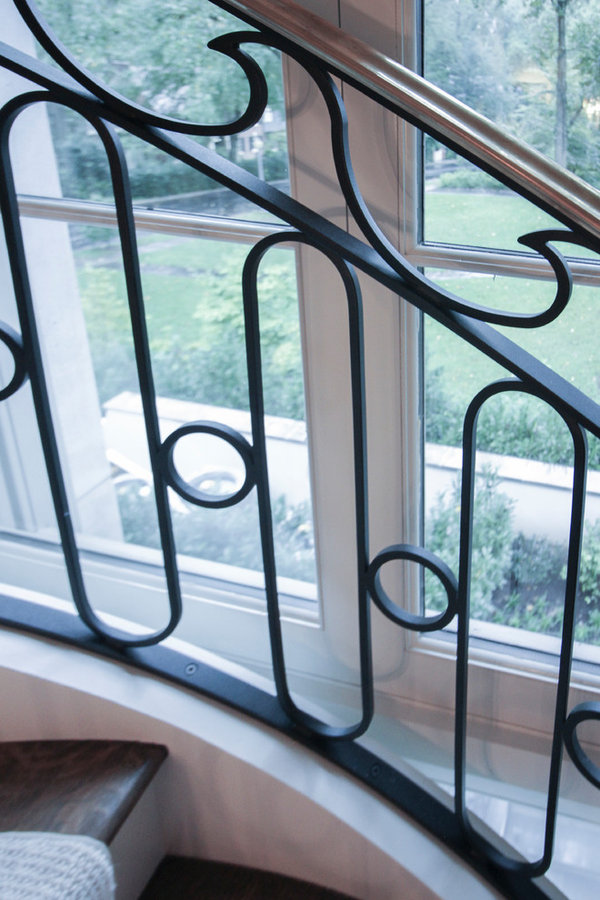 Sculptural/Elliptical Staircase Near Foreign Embassies in Wash. DC, 20008