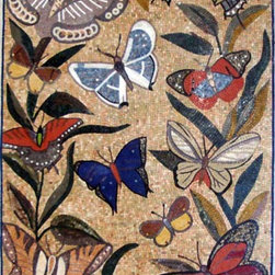 Mosaic mural 100% handcrafted - Home Decor