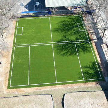 Soccer Field & Putting Green Installation