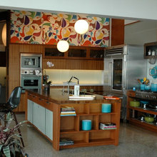 Mid century kitchens