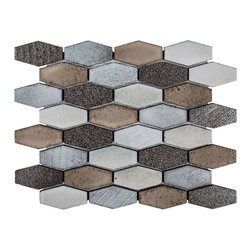 Reclaimed &ndash; Elongated Hex &ndash; 12 1/8&rdquo; x 10 5/8&rdquo; (12203) - Products