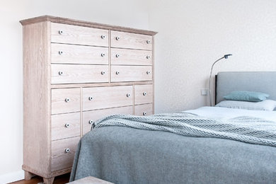 Mittelgroßes Modernes Schlafzimmer in Berlin