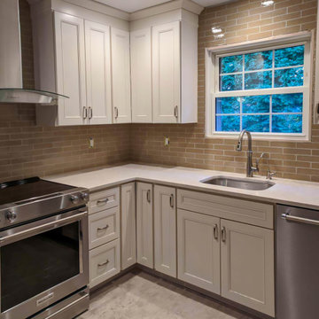 Monochromatic Kitchen