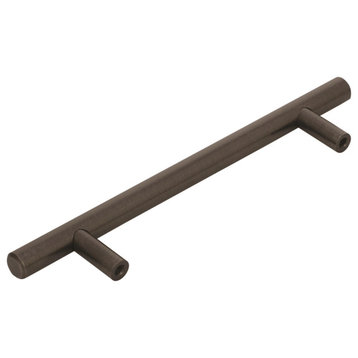 Amerock Bar Pull Collection Cabinet Pull, Gunmetal, 5-1/16" Center-to-Center