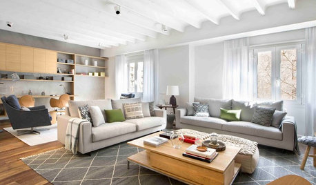 Salon de la Semaine : Le confort d'un grand espace familial