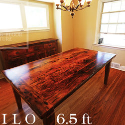 Reclaimed Wood Harvest Tables - Products