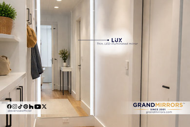 Inspiration for a modern hallway remodel