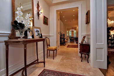 Entryway - victorian entryway idea in Toronto