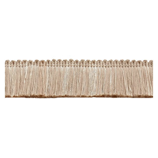 DÉCOPRO 4cm (1 3/4) Basic Collection Brush Fringe Trim 0175SB, Cream Ivory # A2 (Ivory/Cream) 4.5m (5 yards/15 ft