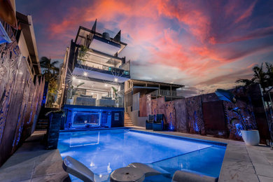 Contemporary pool in Gold Coast - Tweed.