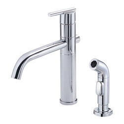 Danze Parma&trade; Single Handle Kitchen Faucet with Spray - Kitchen Faucets