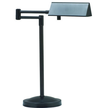 Pinnacle Halogen Swing Arm Desk Lamp, Oil Rubbed Bronze