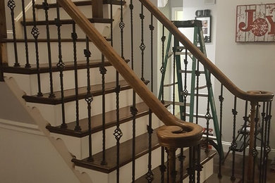 Trendy staircase photo in Philadelphia