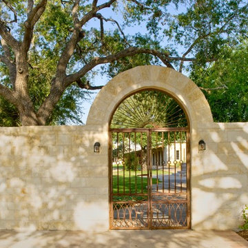 Rustic Hacienda Style Texas Ranch